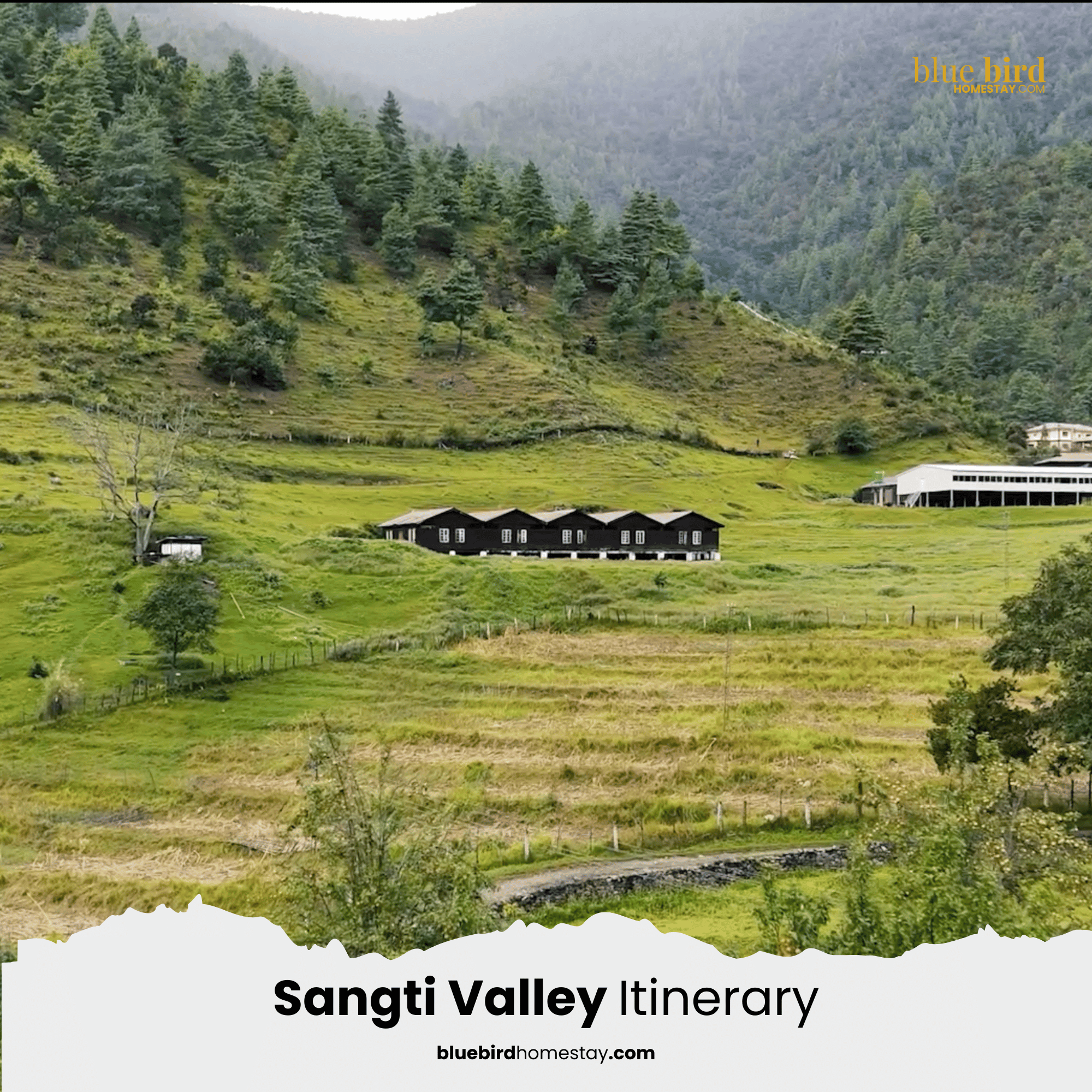 Sangti Valley Itinerary
